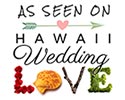 Hawaii Wedding Love